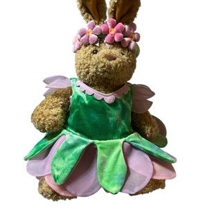 Build A Bear Workshop Bunny Rabbit Lavender Dance Fairy Plush 17” Tall